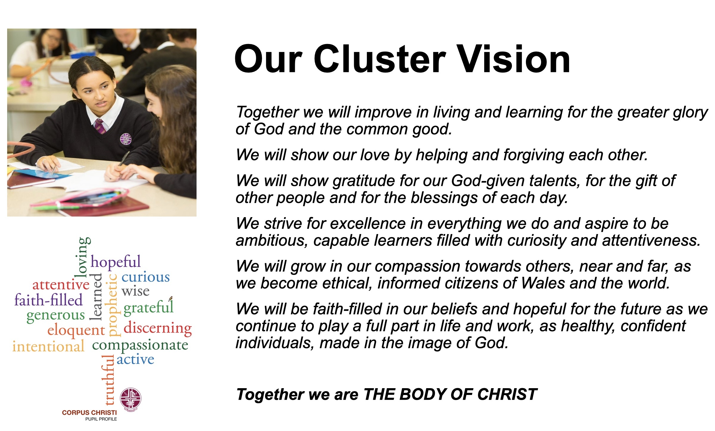 Our Cluster Vision