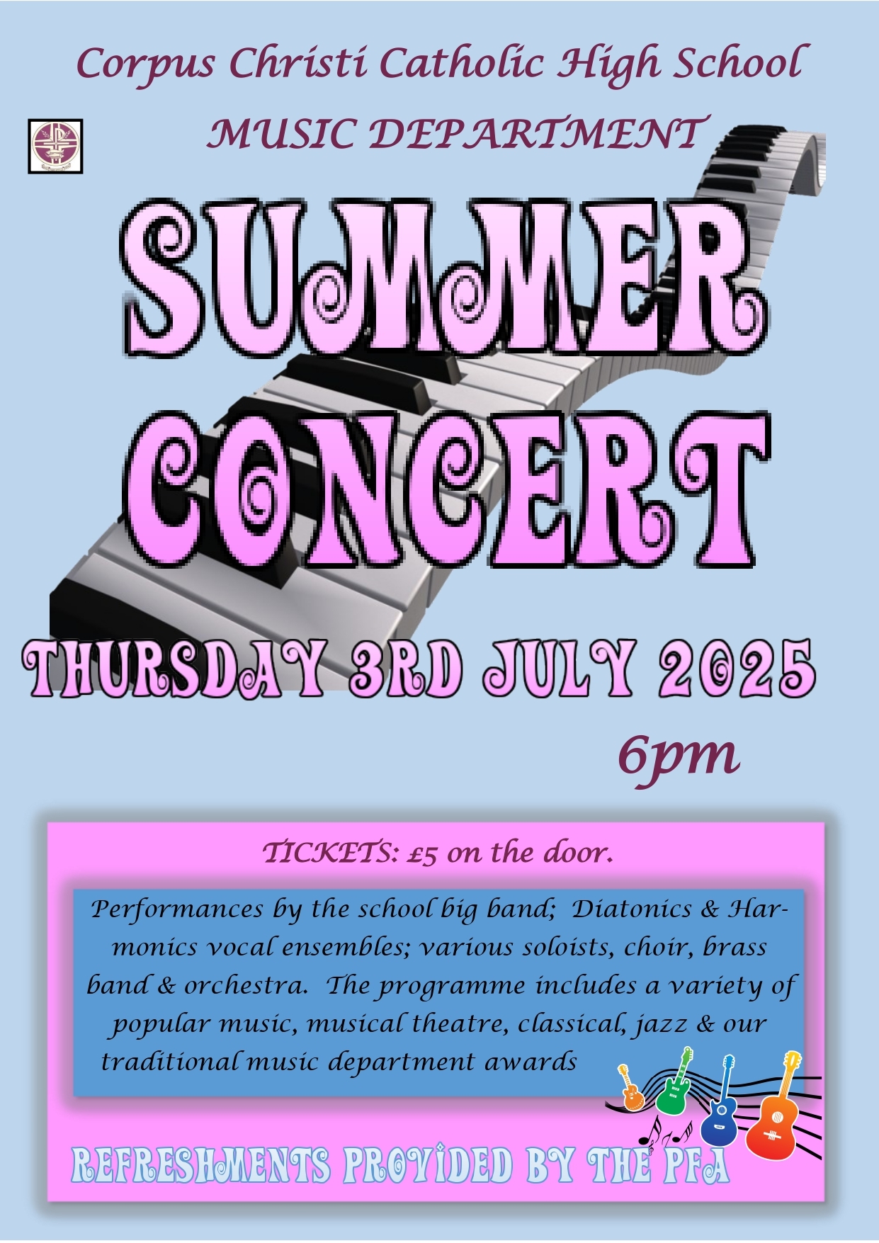 Summer concert poster 25